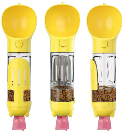 4-In-1 Portable Dog Bottle